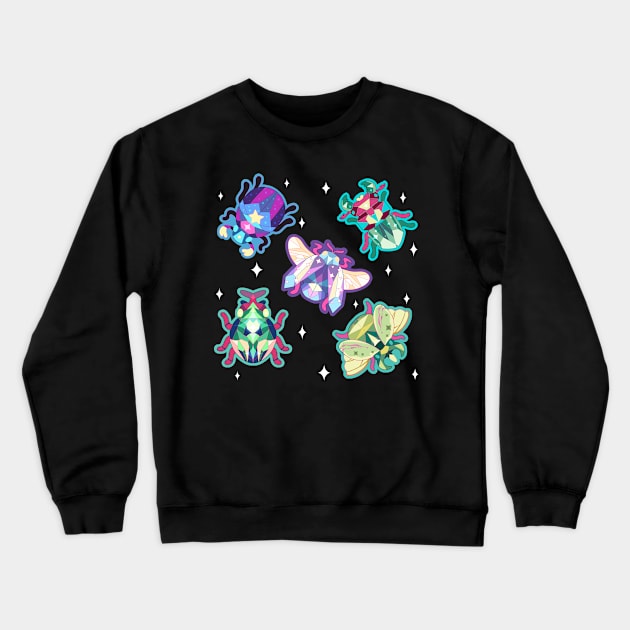 Jewel Beetles Crewneck Sweatshirt by Mazzlebee